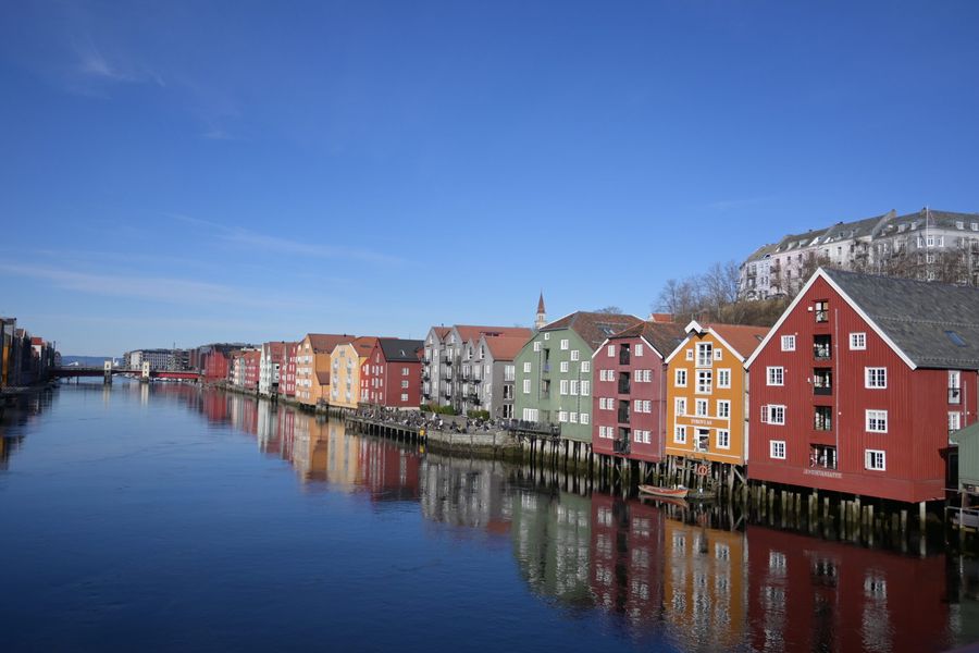 Trondheim Nidelven hus